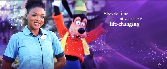 disney character and intern
